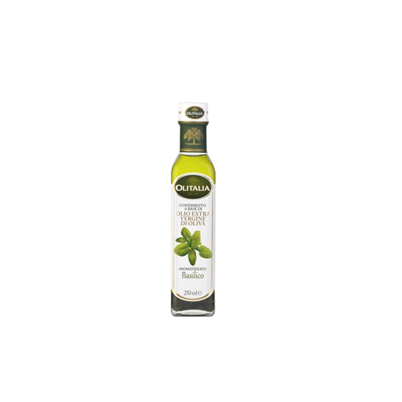 Olitalia Extra Virgin Basil Olive Oil 250ml 12pcs