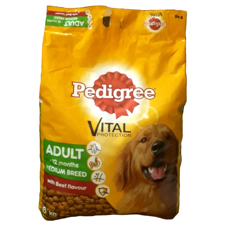 pedigree dog food 8kg