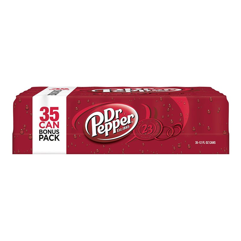 Dr Pepper 355 ml Cans (35pcs) | Wholesales Uganda